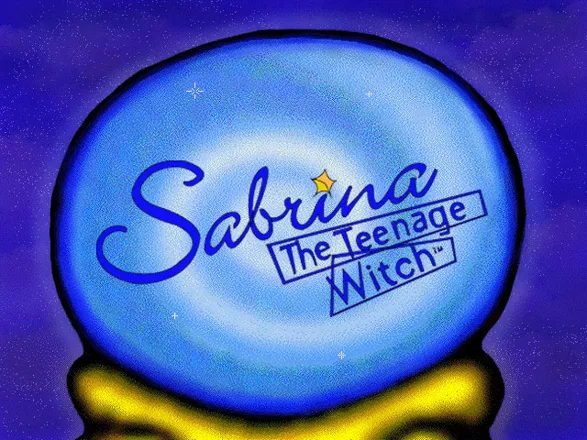 Sabrina: The Teenage Witch - Spellbound Windows Title screen