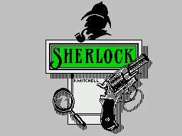 Sherlock ZX Spectrum Loading screen