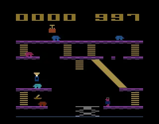 Miner 2049er Volume II Atari 2600 Starting location