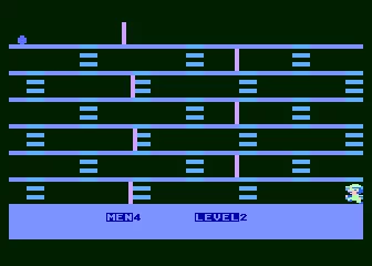 Climber 5 Atari 8-bit Starting level 2