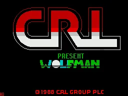 Wolfman ZX Spectrum Loading screen