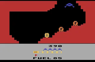 Caverns of Mars Atari 2600 I need to shoot fuel tanks for fuel.