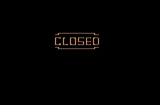 Fast Food Atari 2600 Snack bar is closed. Game over.