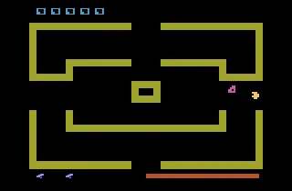 Marauder Atari 2600 Starting screen