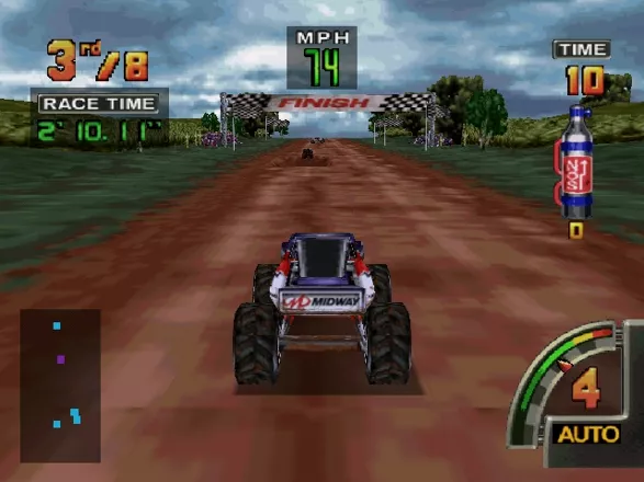 Off Road Challenge Nintendo 64 The Crusher in Ol&#x27; South