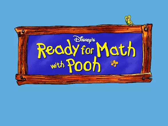 Disney&#x27;s Ready For Math With Pooh Windows Title Screen