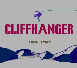 Cliffhanger NES Title screen
