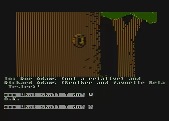Sorcerer of Claymorgue Castle Atari 8-bit I am in the forest.
