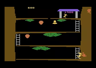 Kangaroo Atari 8-bit I punched a monkey