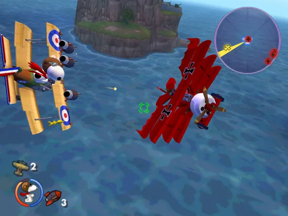 Snoopy vs. the Red Baron Windows Dogfight with The Red Baron