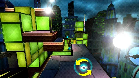 Crush PSP Game can be saved at savegame point