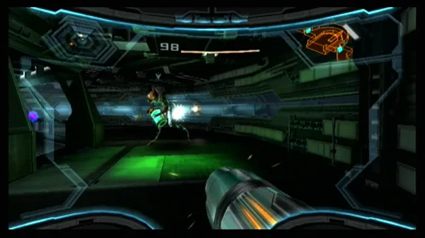 Metroid Prime 3: Corruption Wii Space pirate spotted trying to steal something!