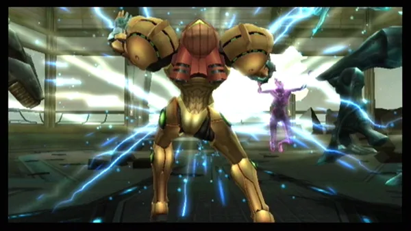 Metroid Prime 3: Corruption Wii Uh oh, Samus is in trouble!