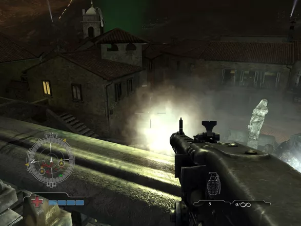 Medal of Honor: Airborne Windows Using the machine gun to spread some death.