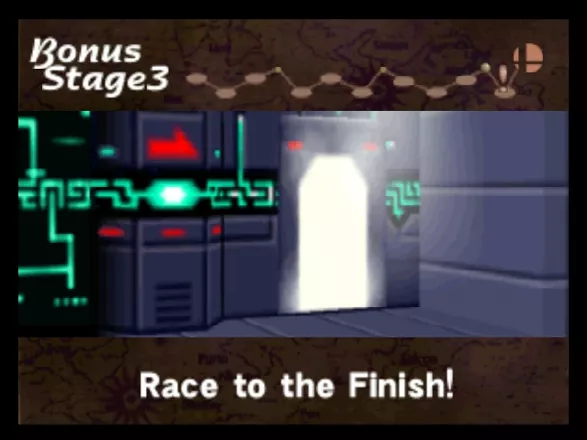 Super Smash Bros. Nintendo 64 3rd bonus stage - Race to the finish