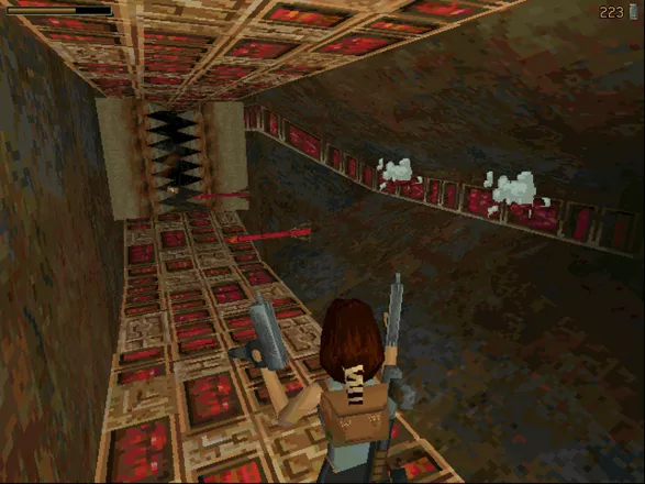 Tomb Raider: Gold DOS Hmm. Some deadly traps.