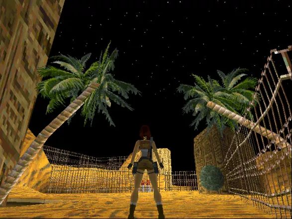 Tomb Raider: Gold DOS Palms in Egypt.
