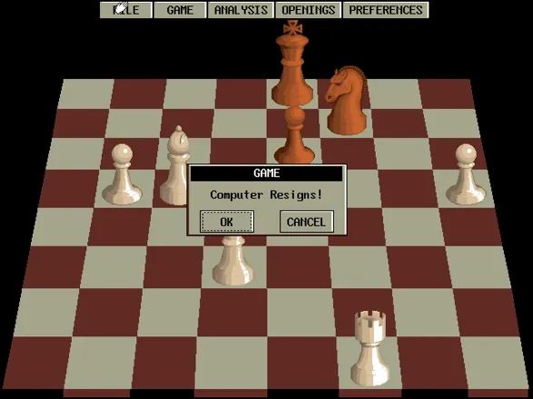 Grandmaster Chess (CD-ROM Edition) DOS I win!