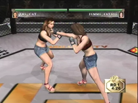 Ultimate Fighting Championship: Tapout Xbox Cat fight!