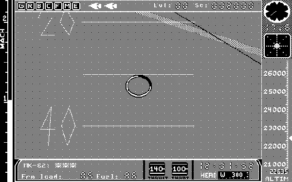 Jet Atari ST (mono) A helpful HUD