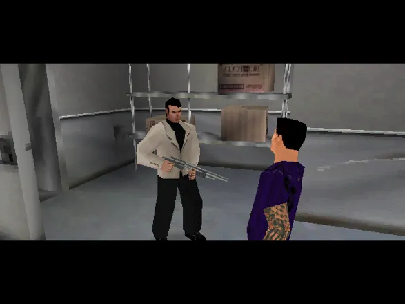 Syphon Filter 3 PlayStation Freeing a hostage.
