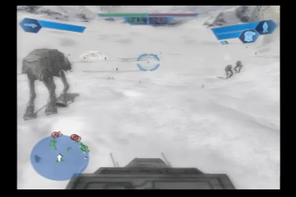 Star Wars: Battlefront PlayStation 2 Drive any vehicle you want, including the AT-ATs.