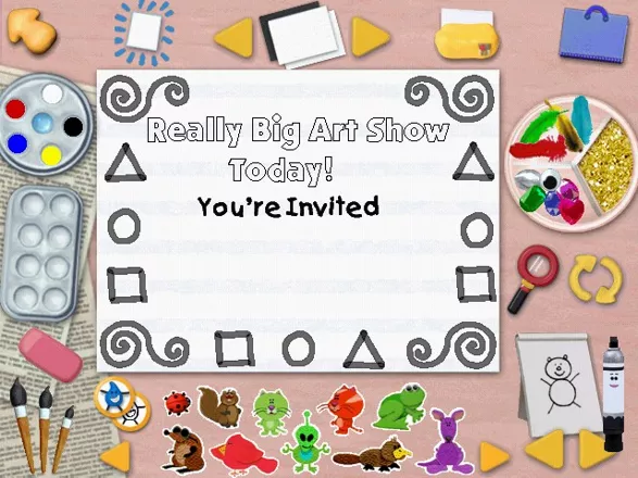 Blue&#x27;s Clues: Blue&#x27;s Art Time Activities Windows There are lots of different ways to decorate this invitation