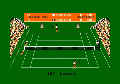 Tournament Tennis Amstrad CPC They have the set.