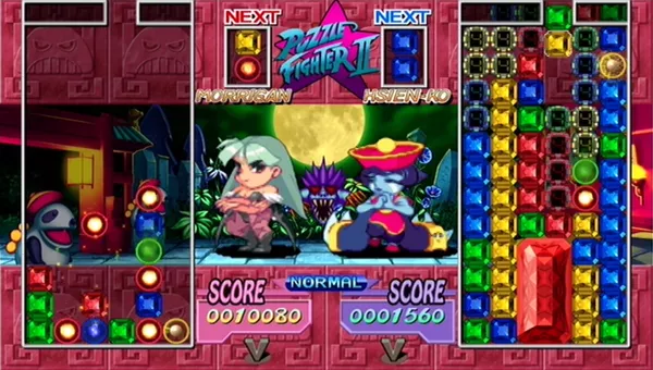 Super Puzzle Fighter II Turbo HD Remix Xbox 360 Uh oh, looks like trouble for the opponent!