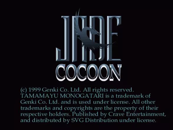 Jade Cocoon: Story of the Tamamayu PlayStation Title screen