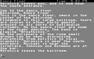 Suspect Commodore 64 On the dance floor