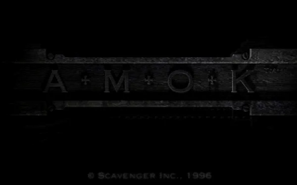 Amok DOS Title Screen