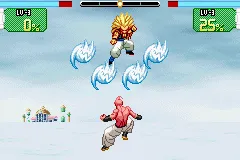 Dragon Ball Z: Supersonic Warriors Game Boy Advance An easy fight for Gotenks
