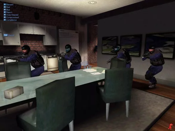SWAT 3: Close Quarters Battle Windows You&#x27;r team moves in to clear the room