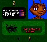 Antz Racing Game Boy Color Character Selection (Z)