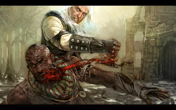The Witcher Windows Azar Javed - one of the game&#x27;s antagonists