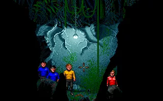 Star Trek: 25th Anniversary DOS Stuck down in a pit.