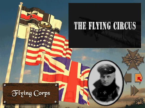 Flying Corps DOS Campaign selection screen