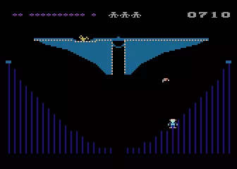 The Pharaoh&#x27;s Curse Atari 8-bit Falling down