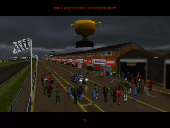 TOCA 2: Touring Car Challenge Windows Starting from the last position I still managed to win the race.