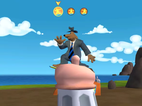 Sam &#x26; Max: Season Two - Moai Better Blues Windows Another minigame in which Sam need to dodge the bottles.