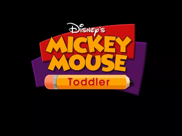 Disney&#x27;s Mickey Mouse Toddler Windows Title screen