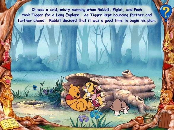 Disney&#x27;s Animated Storybook: Winnie the Pooh &#x26; Tigger Too Windows Playing kind of a mean trick on Tigger!