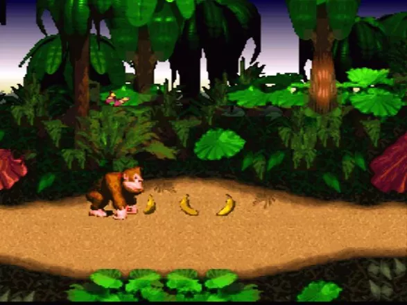 Donkey Kong Country SNES bananas are equivalent to gold in Mario games