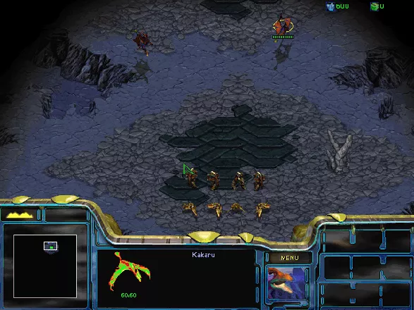 StarCraft: Brood War Windows Several different new terrains and creatures specific for each were added (amongst other things like new units and score).