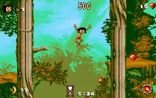Disney&#x27;s The Jungle Book DOS Watch out Mowgli!