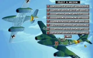 The list of historical mission you can fly with the Do 335.