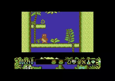 Tarzan Goes Ape! Commodore 64 Found a necklace, one of the required ingredients