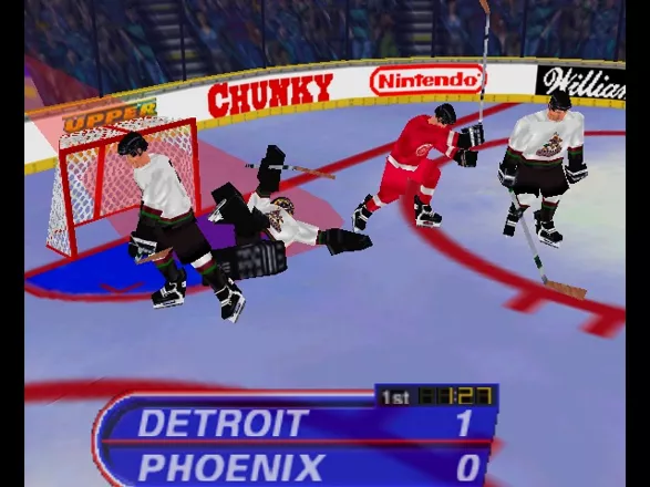 Wayne Gretzky&#x27;s 3D Hockey Nintendo 64 HE SCORES!