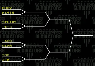 American Gladiators Genesis Tournament ladder